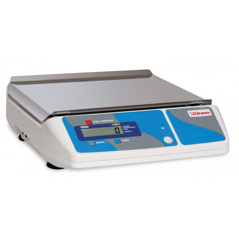 Balança comercial Urano UDC POP com plataforma de inox
