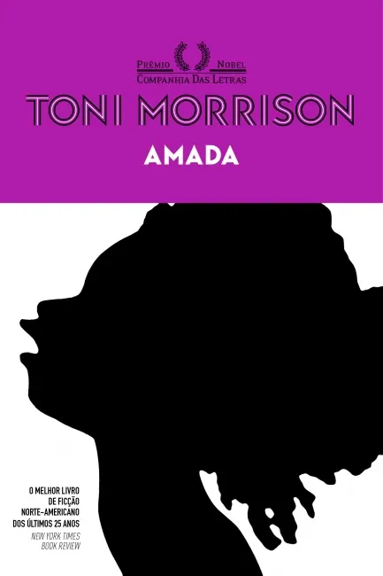 Capa da edição brasileira de Amada publicada pela Companhia das Letras